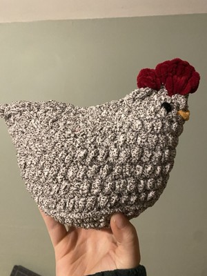 Gehäkeltes Huhn Henne Plüschtier Amigurumi süßes Küken Plüsch Häkeln Geschenk