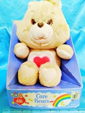 TENDERHEART BEAR CARE BEARS - Vintage 1983 Plush 15 Kenner - IN BOX