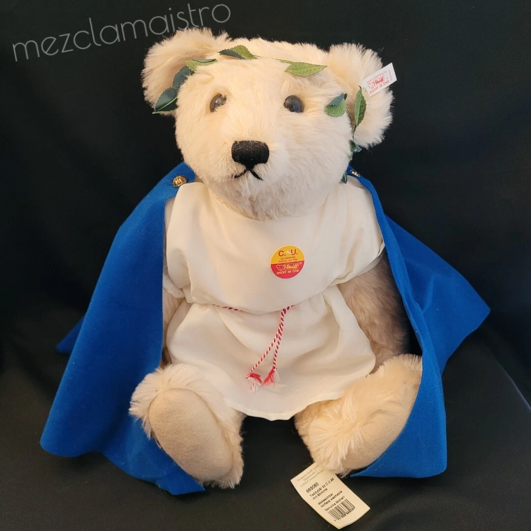 LE of 165 LARGE STEIFF Teddy bear 1996 CU OLYMPIAN OLYMPICS