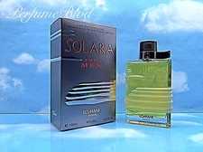 SOLARA BY LOMANI FOR MEN 3.3 FL.OZ 100 ML EAU DE TOILETTE SPRAY IN SEALED BOX 