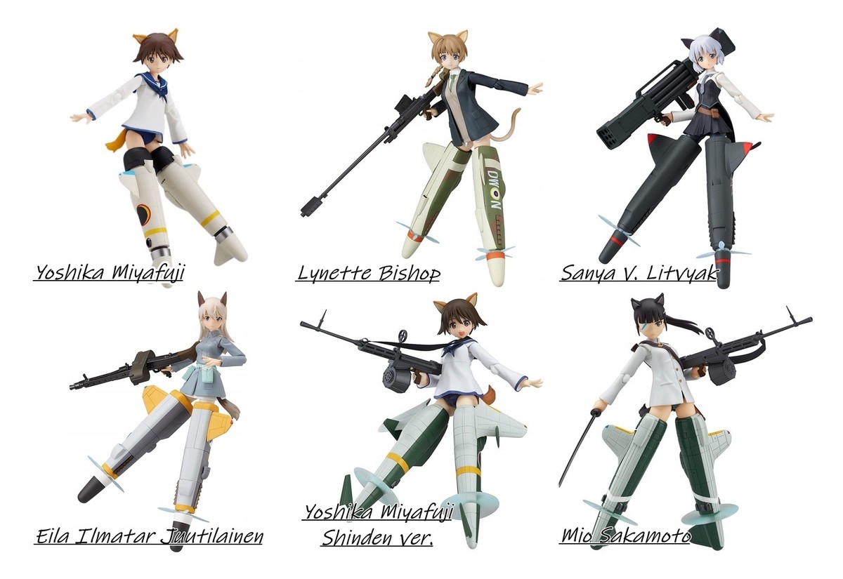 figma Strike Witches TV Anime action figure Max Factory figma Strike Witches TV Anime action figure Max Factory