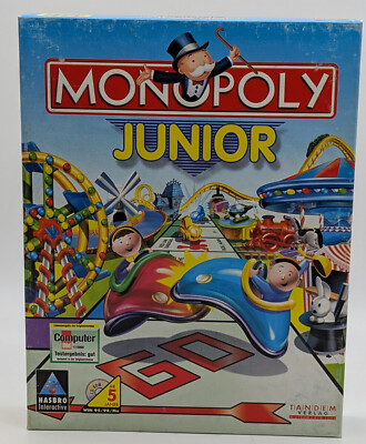 Monopoly Junior PC Das berühmte Brettspiel für PC DEUTSCH BIG BOX (1999)