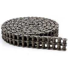 Jeremywell #50-2 Double Strand Duplex Roller Chain 10 Ft with 1 Connecting Link
