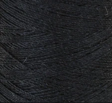 Seta Reale 100% Silk Sewing & Embroidery Thread #7902 Black 87 yd