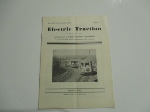 Oktober 1959, ELEKTRISCHE TRAKTION, Bronte Beach Terminus, Julien Batterieauto. - Bild 1 von 13