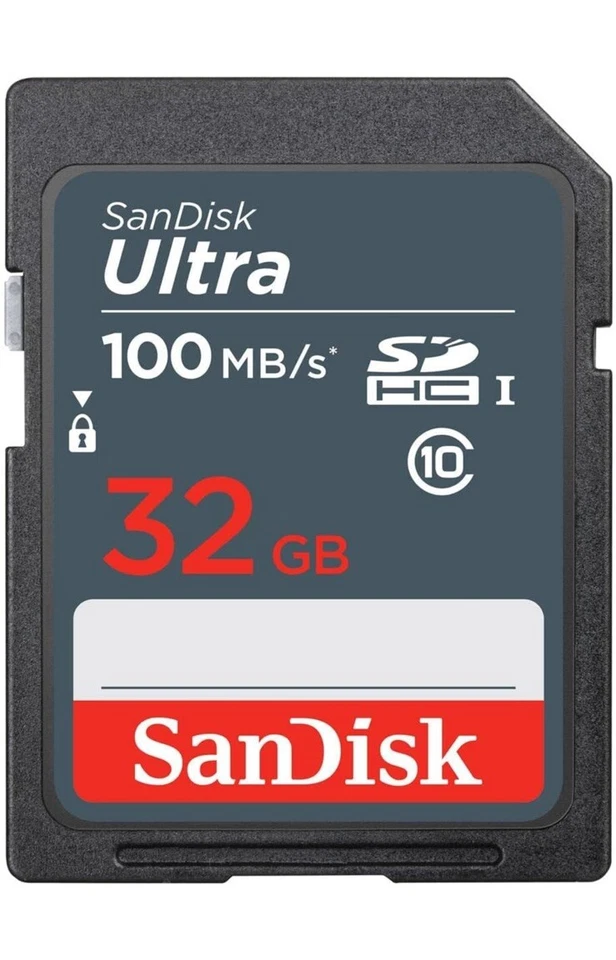 32GB Ultra 100MBs Sandisk SDHC Memory Card - Image 3 of 4