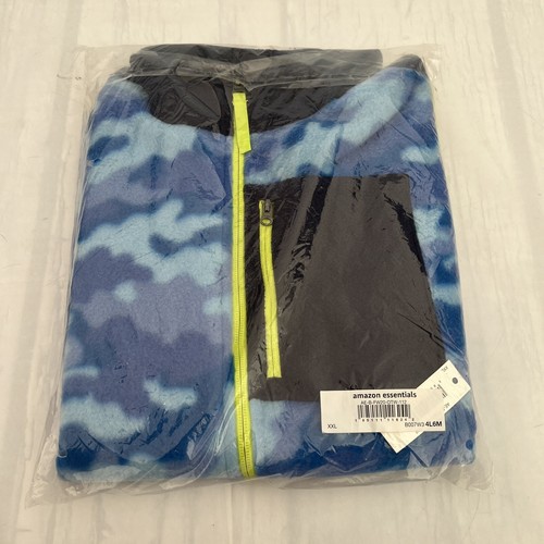 Amazon Essentials Camo Blue Polar Fleece Vest Size 2XL ( 14-16) Years - Picture 7 of 12