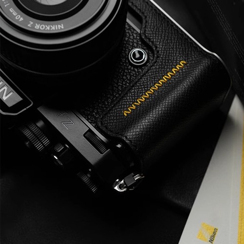 Handmade Genuine Leather Camera Half Case Bag Cover Protection Fit For Nikon ZF - Picture 21 of 37