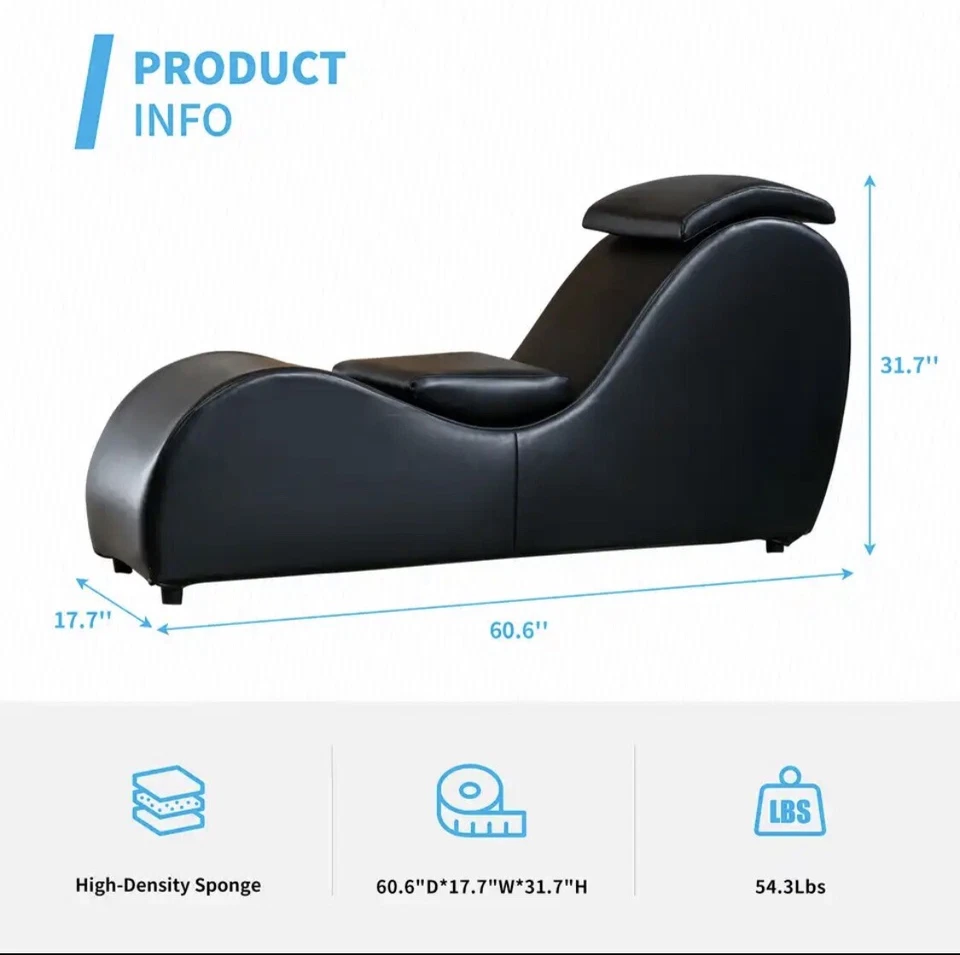 Silla de Yoga, Chaise Lounge Curvado de Yoga para Adultos Estiramiento Ejercicio Relajante Foto 3 de 4