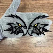 Eagle Hawk  Badges Emblem Yellow Eye SUPREME, (2) BADGES, Fender Angry Agressive