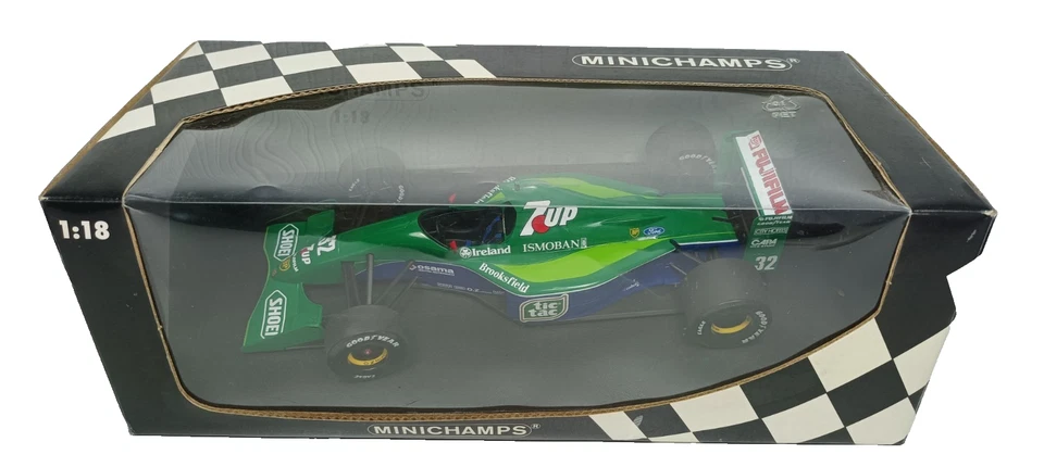 MINICHAMPS Jordan 191 1991 Michael Schumacher 1:18 First Edition Formel1 OVP - Bild 3 von 4