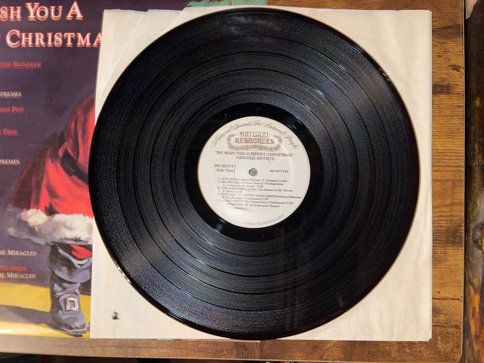 20 Christmas Classics - Vinyl Record - Jackson 5, Diana Ross, Stevie Wonder Rare Foto 3 de 4