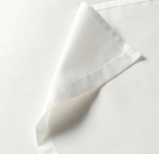 New White IKEA flat sheet only Size Full thread count 310 For Mattress 54 x75