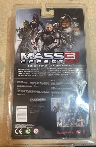 Bioware Big Fish EA Mass Effect 3 Series 1 GRUNT Action Figure New 2012 Rare - Picture 2 of 2