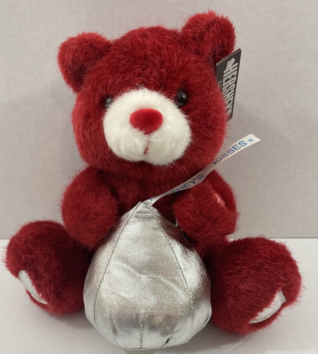 Hershey Kiss Valentine Red Bear 9.5