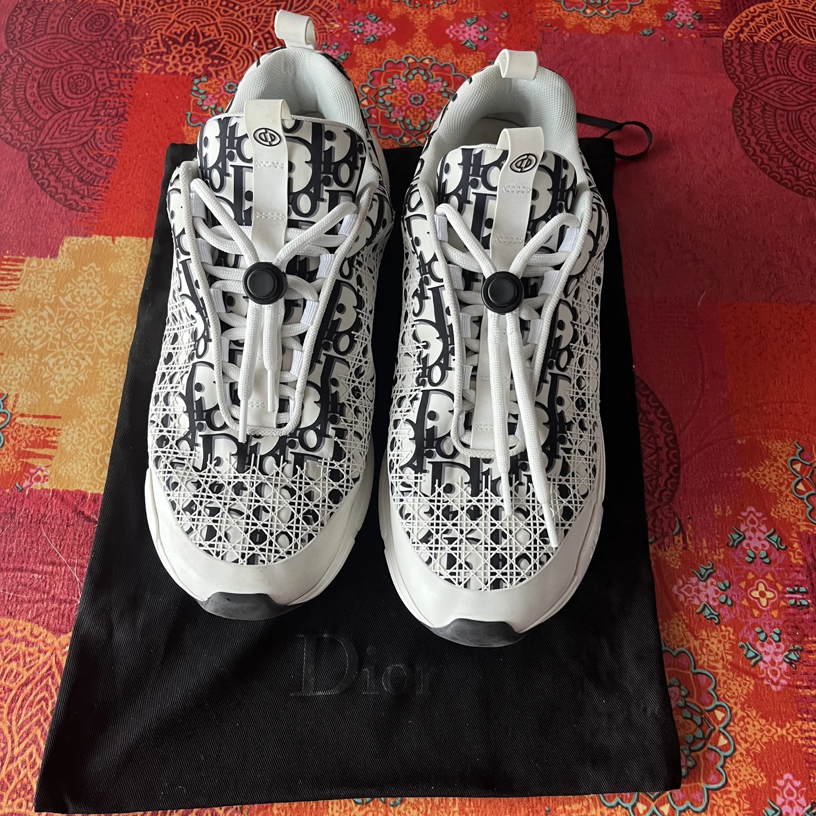 basket homme 43 Dior imprimé logo noir Dior