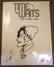 Time Waits #1 Sketch CVR Variant Signed Remarque Chip Zdarsky NM
