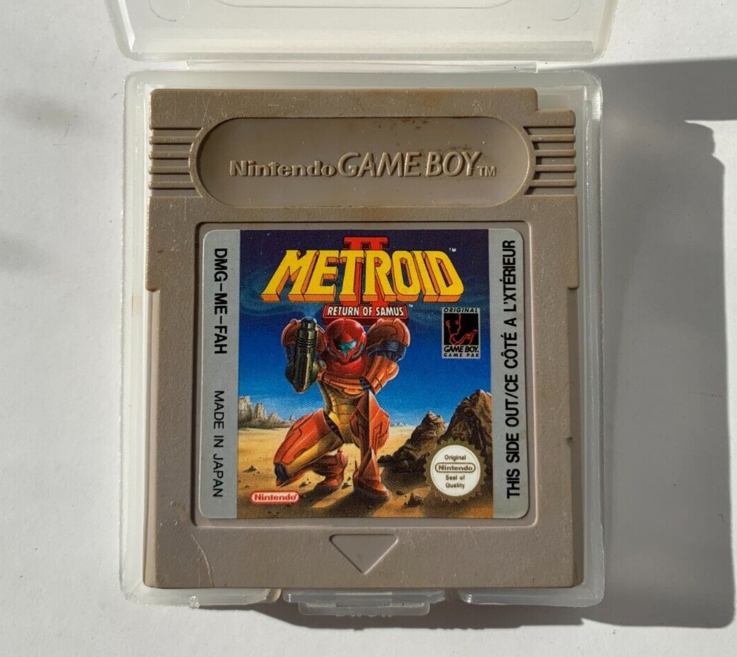 🎮GAME BOY : Metroid II - The Return of Samus [DMG-ME-FAH] Nintendo (1992)✨
