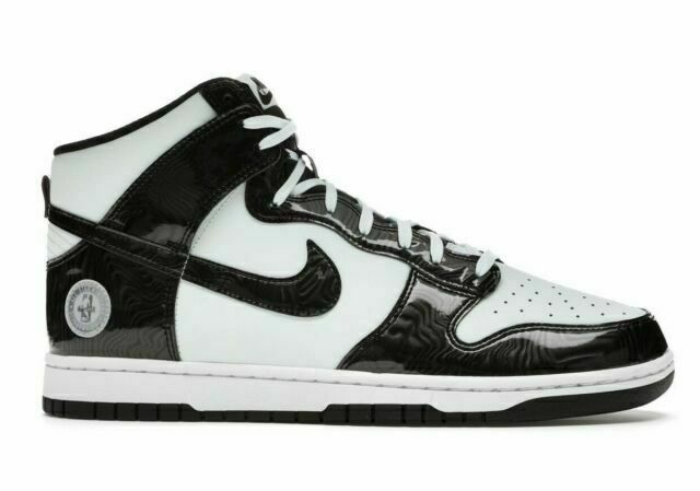 nike dunk high all white