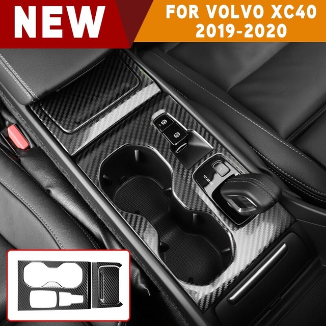 Fit Volvo XC40 1920 Stainless Carbon Fiber Look Gear