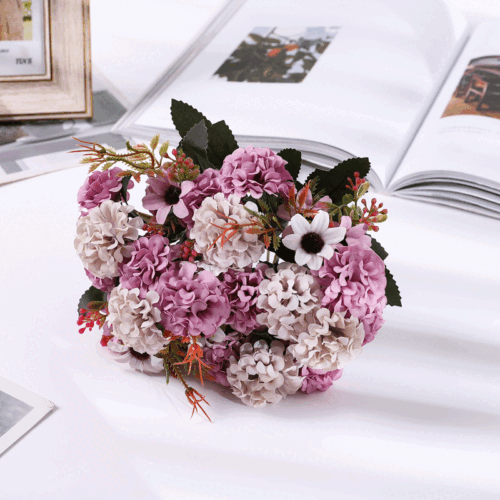 15 Head Silk Rose Artificial Fake Flowers Bunch Bouquet Wedding Home Party Decor - Picture 19 of 54