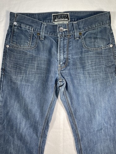 Levis 514 Men's Slim Straight Leg Blue Denim Jeans Flap Back Pocket Size 33 x 32 - Picture 3 of 12