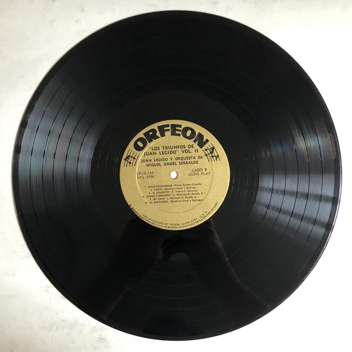 JUAN LEGIDO - LOS TRIUNFOS DE JUAN LEGIDO VOL. II - US LP, FLAMENCO | eBay