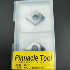 10pcs for Aluminum CNMG120404 PCD CNMG431 diamond CNC carbide turning inserts