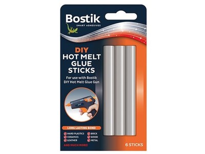 Bostik - DIY Hot Melt Glue Sticks (Pack 6)