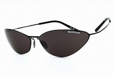 Balenciaga BB0350S 001 Oval Sunglasses Titanium Unisex Japan 68mm
