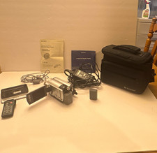 Sony Handycam DCR-SR40 Silver HDD Camcorder 20x/800x 2.7" NightShot USB