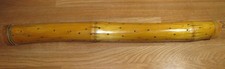 Vintage Handmade Wood Rainstick Rain Dance Stick Shaker 31-1/4"