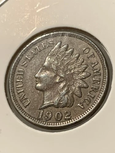 1902 Philadelphia Mint Indian Head Cent UNC