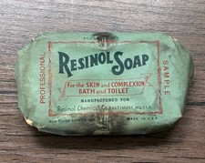 Vintage Resinol Bar Soap Sample USA Made