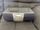 VTG SONY CFD-S38 CD AM/FM Radio Cassette Player Recorder Portable Boombox Works
