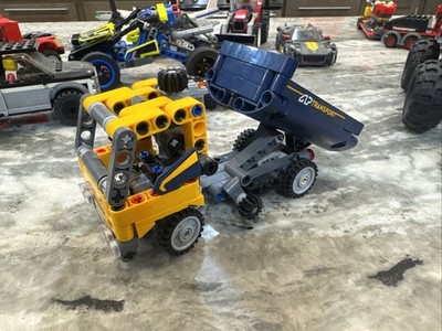 Lego Technic Dump Truck 42147 Completed Retired 2024 no box no manual 
