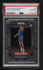 2022-23 Panini Prizm Monopoly Chet Holmgren #63 PSA 10 GEM MT 1l2z