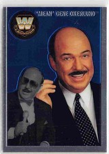 2007 Topps Chrome Heritage II WWE #70 Mean Gene Okerlund