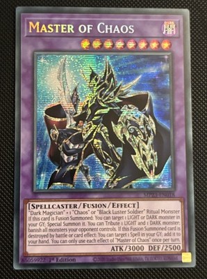   Euro Print   Master of Chaos MP23-EN018 1st Edition Prismatic Secret Rare NM
