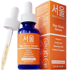 Seoulceuticals Korean Skin Care, Vitamin C Hyaluronic Acid Serum Anti Aging 1Oz