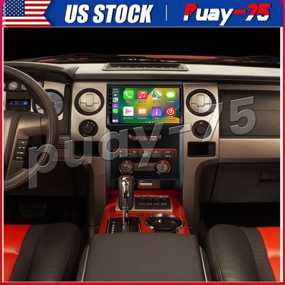 Carplay For Ford F-150 F150 2009-2014 Car Stereo Radio Android 14 GPS BT+Camera