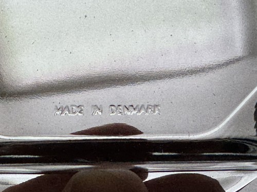 One Replacement Kastrup Holmegaard Glass Tray For A Teak Serving Cabaret Denmark - Picture 8 of 8