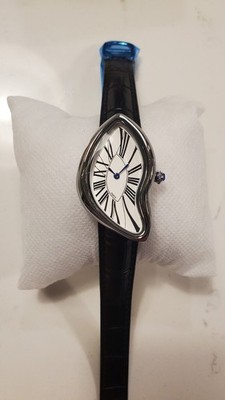 Crash Style Quartz Watch Stainless Steel Unisex