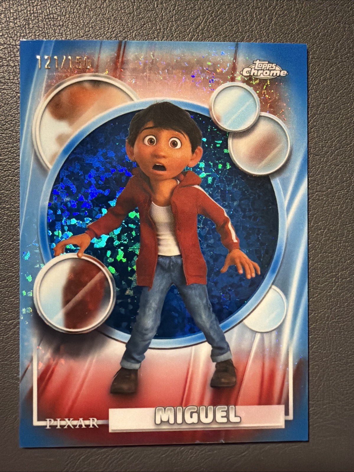2026 Topps Chrome Disney Miguel Blue Mini Diamond /150