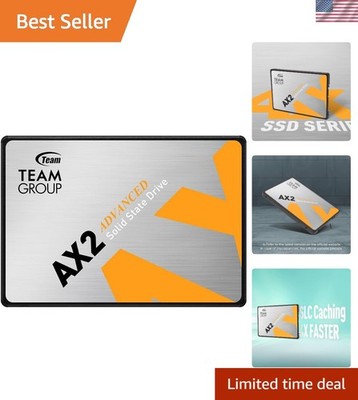 AX2 1TB Solid State Drive - 540 MB/s Read Speed, Ideal for Laptops & Desktops