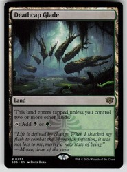 Deathcap Glade - Secrets of Strixhaven - Rare Land MTG
