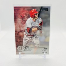 2018 Stadium Club #NC-JV Joey Votto Never Compromise