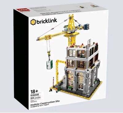 Lego Bricklink Modular Construction Site (910008) New In Box