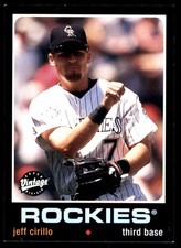 Jeff Cirillo 2002 Upper Deck Vintage #268 Rockies MLB READ FREE SHIPPING