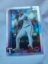 2025 Topps Series 2 - Kumar Rocker #408 Rainbow Foilboard (RC)